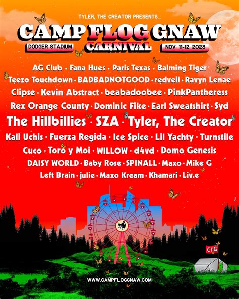 According to a press release, a limited number of. . Camp flog gnaw merch 2023